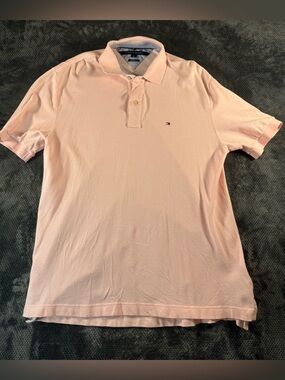 Men’s Tommy Hilfiger Classic Fit Large Pink Shirt